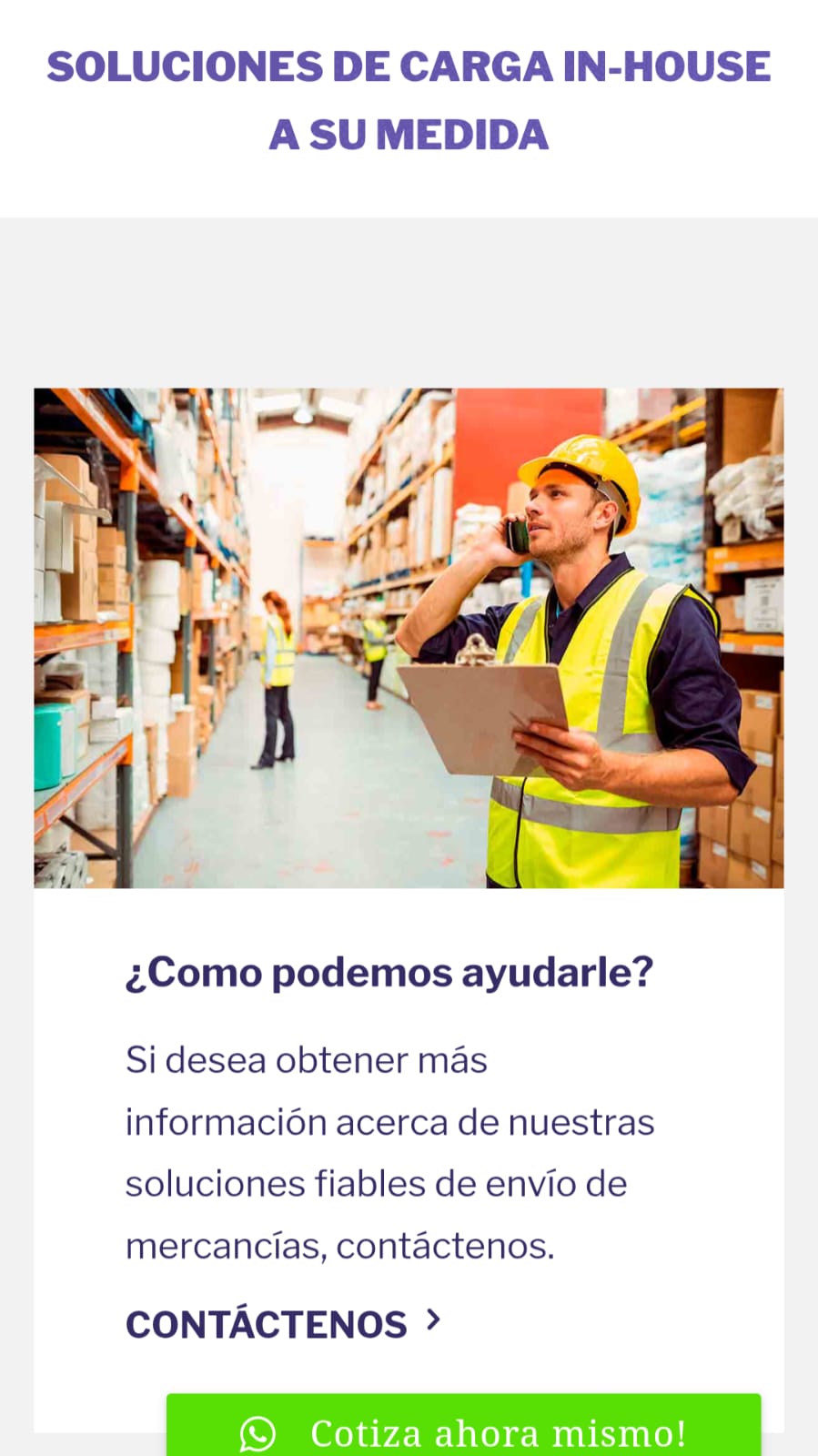 Logicargo Panamá Móvil 2