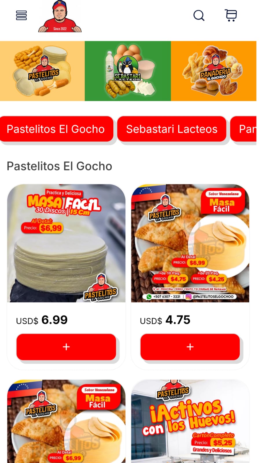 Pastelitos Móvil 2